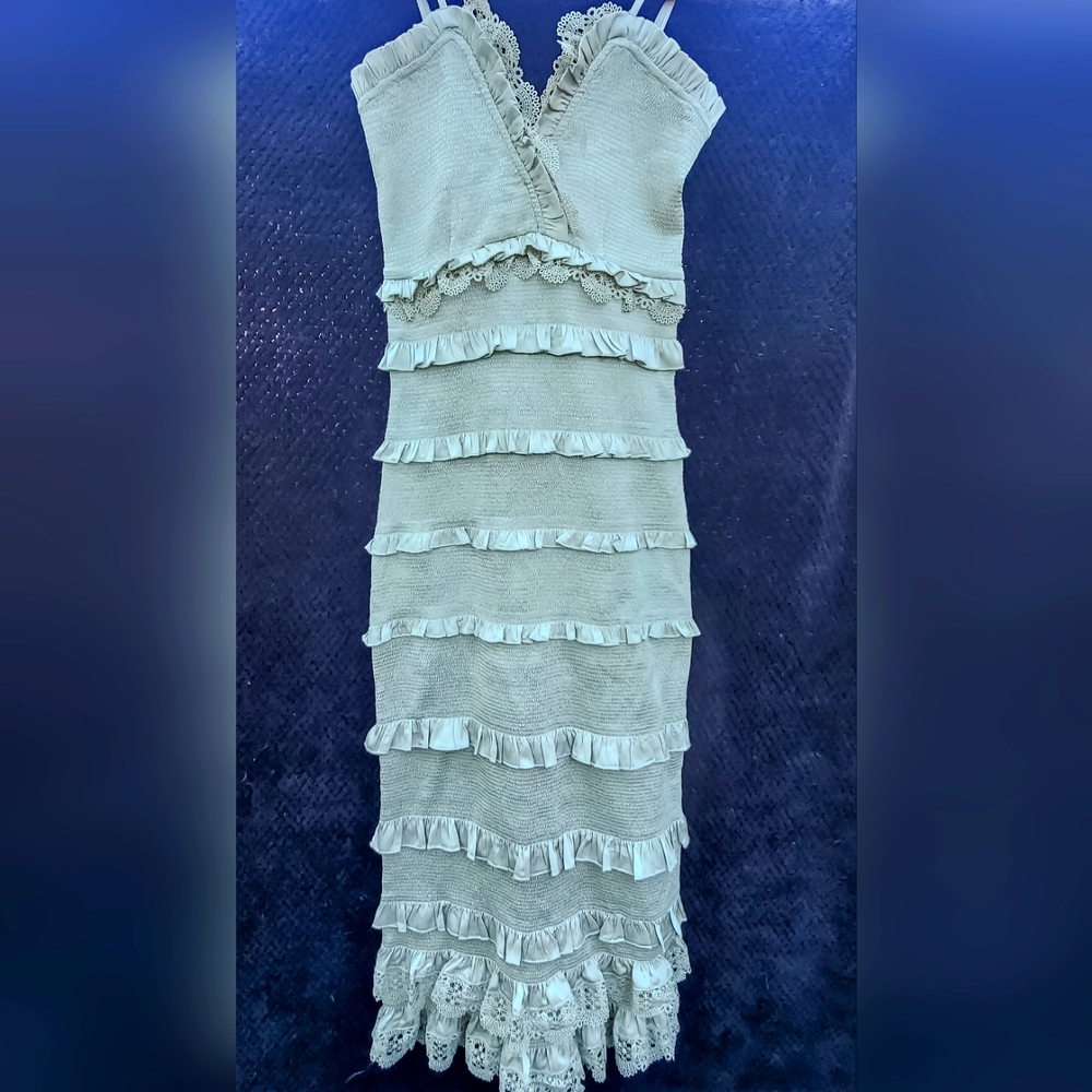 V. CHAPMAN Narcisse Midi Dress